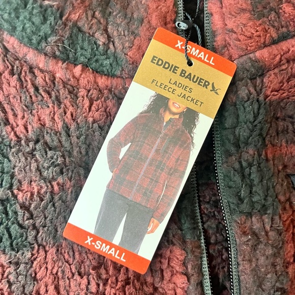 Eddie Bauer Ladies Fleece Jacket Sz XS NWT - Picture 3 of 12